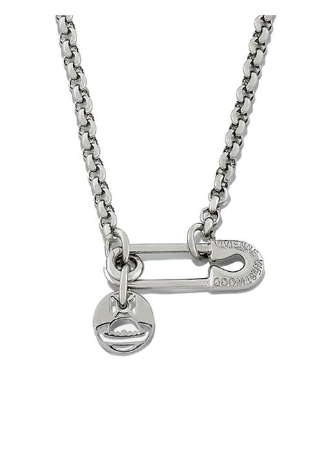 imogene necklace man platinum VIVIENNE WESTWOOD | 6301010B-02P019-CNP019